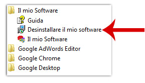 Come disinstallare facilmente il software